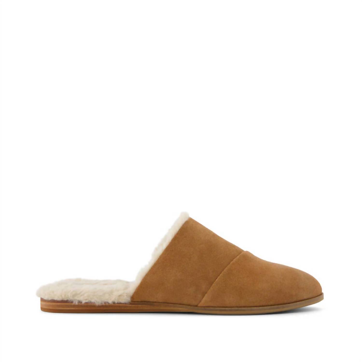 New Toms Women's Jade Mule In Cozy Brown